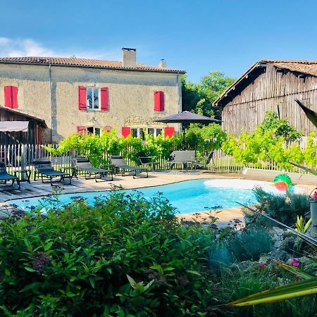 Maison D'Hotes Rouge Bordeaux Auros Eksteriør bilde