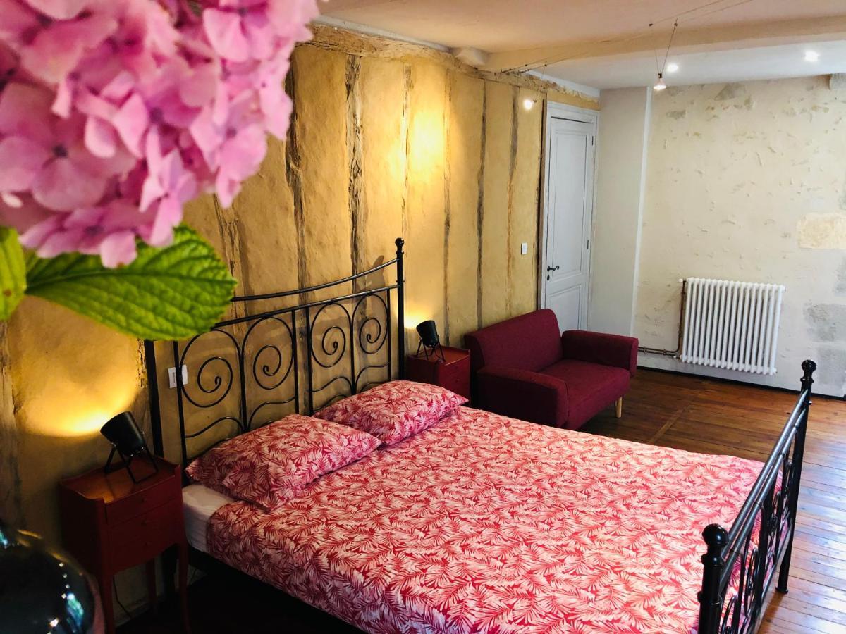 Maison D'Hotes Rouge Bordeaux Auros Eksteriør bilde