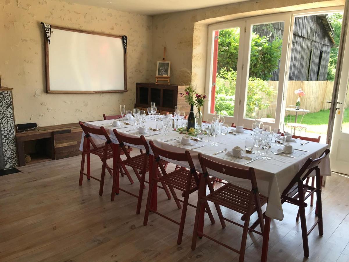 Maison D'Hotes Rouge Bordeaux Auros Eksteriør bilde