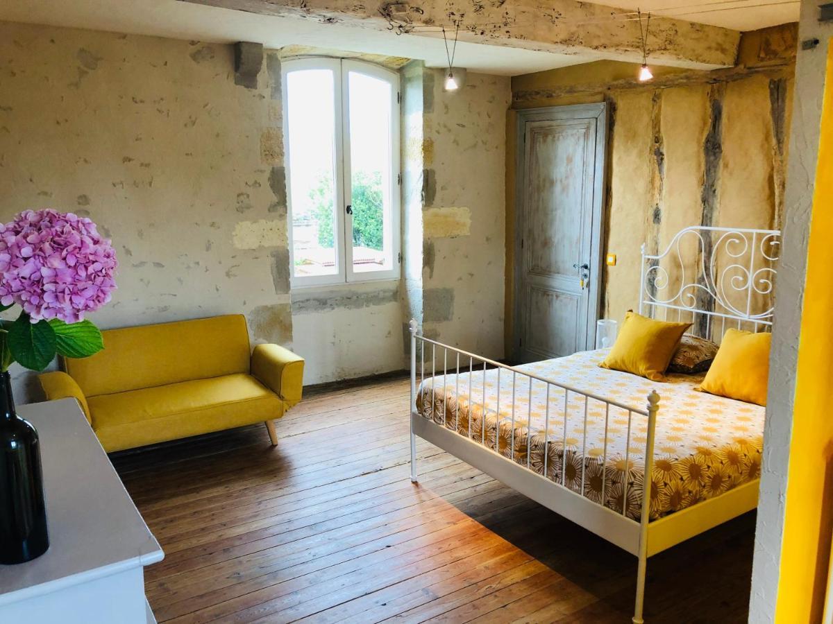 Maison D'Hotes Rouge Bordeaux Auros Eksteriør bilde