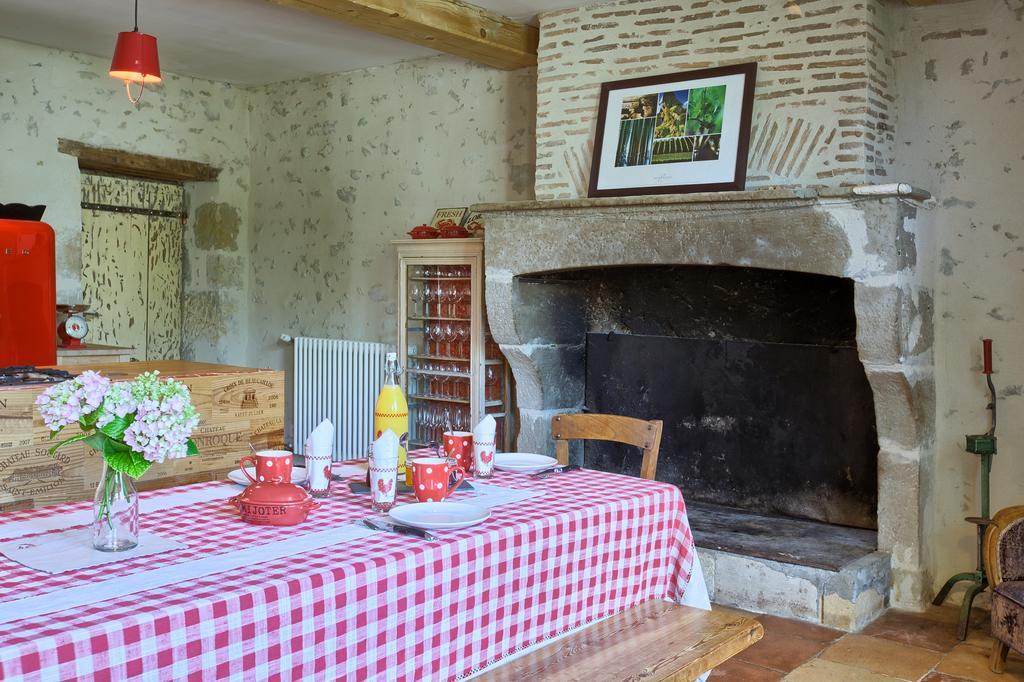 Maison D'Hotes Rouge Bordeaux Auros Eksteriør bilde