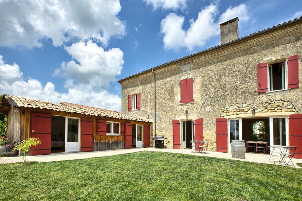 Maison D'Hotes Rouge Bordeaux Auros Eksteriør bilde